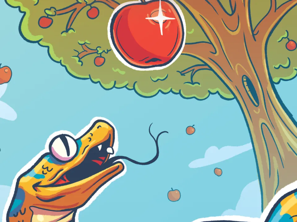 Sssnake – Schlange unter dem Apfelbaum