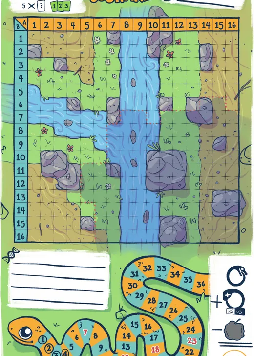 Sssnake-Spielbogen «Am Fluss»