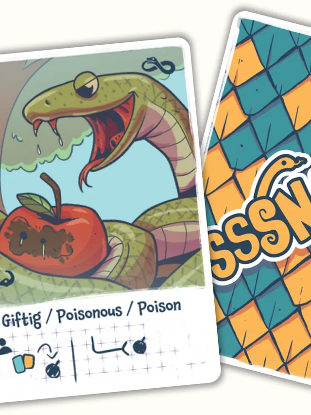 Sssnake-Fähigkeitenkarte «Giftig»